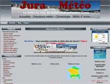 Tablet Screenshot of jura.meteo01.fr